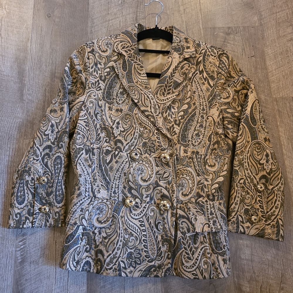 Express Design Studio Paisley Blazer